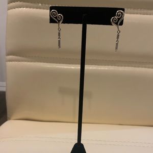 Sterling Silver Heart Earrings